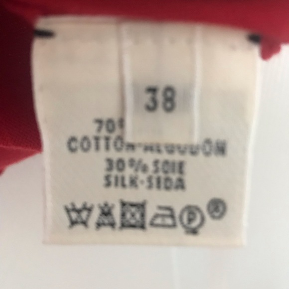 Vintage Hermes Cotton Silk Cardigan, sized 38 EUC - Picture 11 of 12